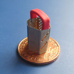 Hexagonal Cheese Grater....Red Handle